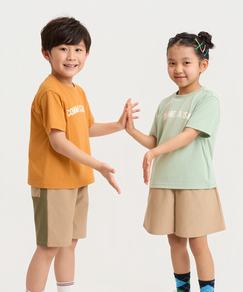 COMME CA ISM(コムサイズム)の「にっぽんの色 半袖Tシャツ(Tシャツ/カットソー・キッズ・イエロー/アイボリー/ブラック/オレンジ/グリーン・110cm/120cm/130cm/140cm/150cm/100cm)」の15枚目の写真