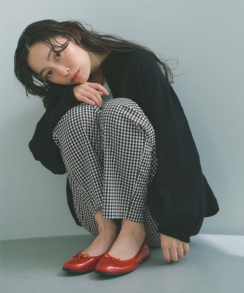 studio CLIP（スタディオクリップ）の「すっきりイージーテーパードパンツ[プチ・プラスサイズあり]（その他パンツ・レディース・その他2/モカ/ネイビー/その他1/ライトベージュ・PM/XXX-LARGE/XX-LARGE/PL/SMALL/MEDIUM/X-LARGE/LARGE）」の7枚目の写真