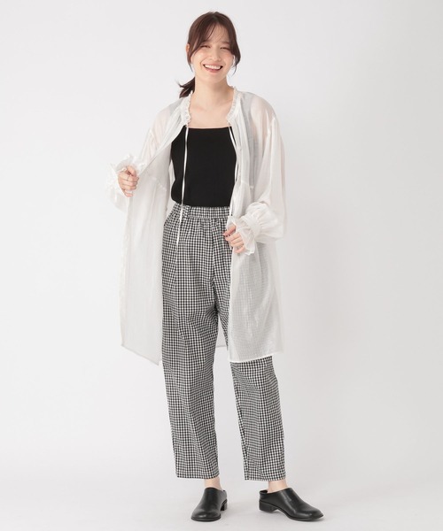 studio CLIP（スタディオクリップ）の「すっきりイージーテーパードパンツ[プチ・プラスサイズあり]（その他パンツ・レディース・その他2/モカ/ネイビー/その他1/ライトベージュ・PM/XXX-LARGE/XX-LARGE/PL/SMALL/MEDIUM/X-LARGE/LARGE）」の11枚目の写真