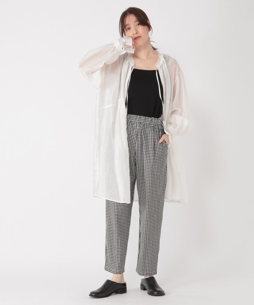 studio CLIP（スタディオクリップ）の「すっきりイージーテーパードパンツ[プチ・プラスサイズあり]（その他パンツ・レディース・その他2/モカ/ネイビー/その他1/ライトベージュ・PM/XXX-LARGE/XX-LARGE/PL/SMALL/MEDIUM/X-LARGE/LARGE）」の12枚目の写真