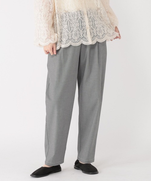 studio CLIP（スタディオクリップ）の「すっきりイージーテーパードパンツ[プチ・プラスサイズあり]（その他パンツ・レディース・その他2/モカ/ネイビー/その他1/ライトベージュ・PM/XXX-LARGE/XX-LARGE/PL/SMALL/MEDIUM/X-LARGE/LARGE）」の16枚目の写真