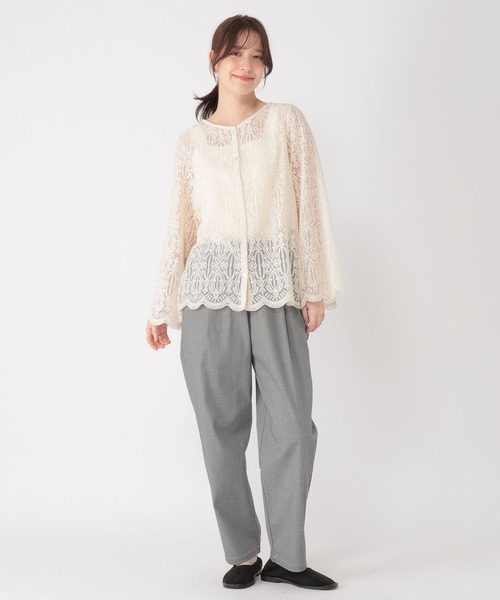 studio CLIP（スタディオクリップ）の「すっきりイージーテーパードパンツ[プチ・プラスサイズあり]（その他パンツ・レディース・その他2/モカ/ネイビー/その他1/ライトベージュ・PM/XXX-LARGE/XX-LARGE/PL/SMALL/MEDIUM/X-LARGE/LARGE）」の18枚目の写真