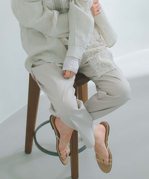 studio CLIP（スタディオクリップ）の「すっきりイージーテーパードパンツ[プチ・プラスサイズあり]（その他パンツ・レディース・その他2/モカ/ネイビー/その他1/ライトベージュ・PM/XXX-LARGE/XX-LARGE/PL/SMALL/MEDIUM/X-LARGE/LARGE）」の20枚目の写真