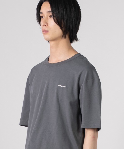 rehacer(レアセル)の「rehacer : Glide Cotton CS / グライド コットン カットソー(Tシャツ/カットソー・メンズ・ブルー/ブラウン/チャコールグレー/ブラック・SMALL/X-LARGE/LARGE/MEDIUM)」の2枚目の写真