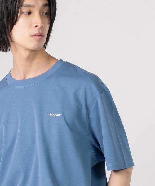 rehacer(レアセル)の「rehacer : Glide Cotton CS / グライド コットン カットソー(Tシャツ/カットソー・メンズ・ブルー/ブラウン/チャコールグレー/ブラック・SMALL/X-LARGE/LARGE/MEDIUM)」の4枚目の写真