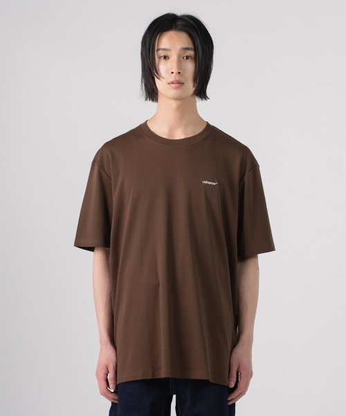 rehacer(レアセル)の「rehacer : Glide Cotton CS / グライド コットン カットソー(Tシャツ/カットソー・メンズ・ブルー/ブラウン/チャコールグレー/ブラック・SMALL/X-LARGE/LARGE/MEDIUM)」の11枚目の写真