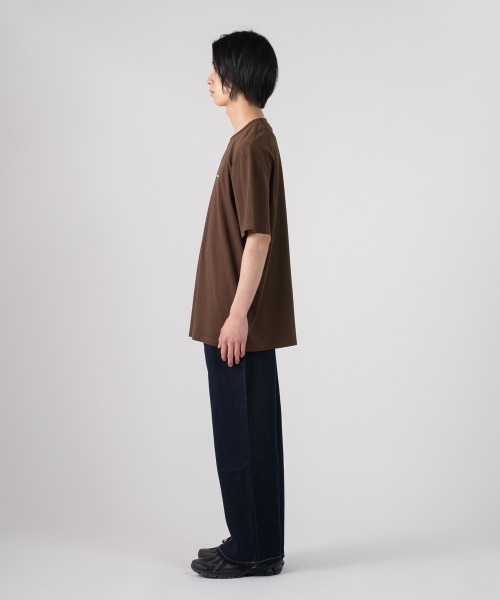 rehacer(レアセル)の「rehacer : Glide Cotton CS / グライド コットン カットソー(Tシャツ/カットソー・メンズ・ブルー/ブラウン/チャコールグレー/ブラック・SMALL/X-LARGE/LARGE/MEDIUM)」の14枚目の写真
