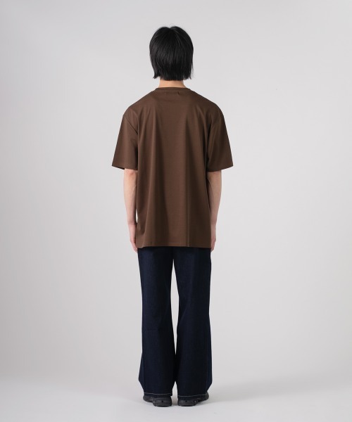 rehacer(レアセル)の「rehacer : Glide Cotton CS / グライド コットン カットソー(Tシャツ/カットソー・メンズ・ブルー/ブラウン/チャコールグレー/ブラック・SMALL/X-LARGE/LARGE/MEDIUM)」の15枚目の写真