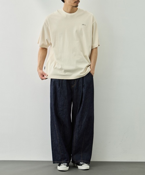 is-ness(イズネス)の「【is-ness/イズネス】5-Pocket Balloon Pants (Enzyme Wash)(デニムパンツ・メンズ・ダークインディゴブルー/ブルー・L/M)」の21枚目の写真
