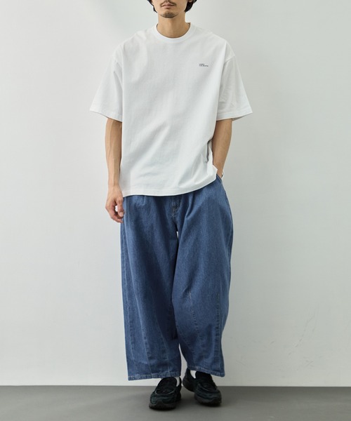 is-ness(イズネス)の「【is-ness/イズネス】5-Pocket Balloon Pants (Enzyme Wash)(デニムパンツ・メンズ・ダークインディゴブルー/ブルー・L/M)」の17枚目の写真