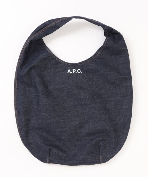 A.P.C.(アーペーセー)の「NEIGE EN DENIM(ハンドバッグ・メンズ・ネイビー・ONESIZE)」の1枚目の写真