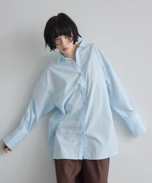 kivi（キヴィ）の「サイドボタンBIGシャツ（シャツ/ブラウス）」