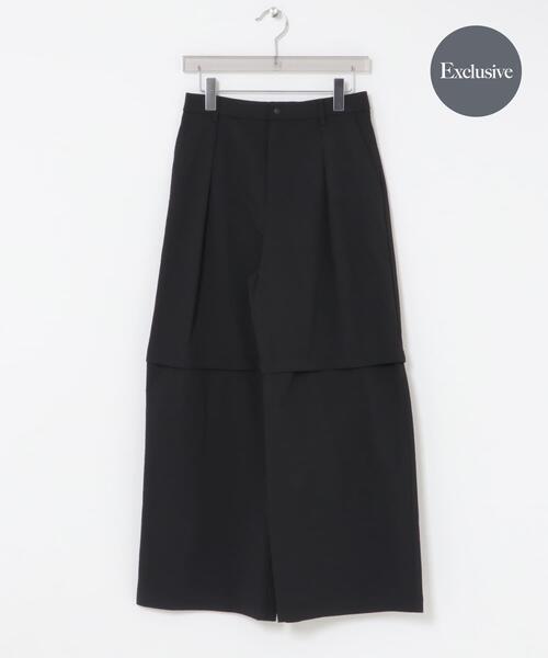 URBAN RESEARCH(アーバンリサーチ)の「『別注』THOUSAND MILE×URBAN RESEARCH DETACHABLE PANTS(その他パンツ・レディース・ブラック/ブルー系その他・MEDIUM/LARGE)」の2枚目の写真