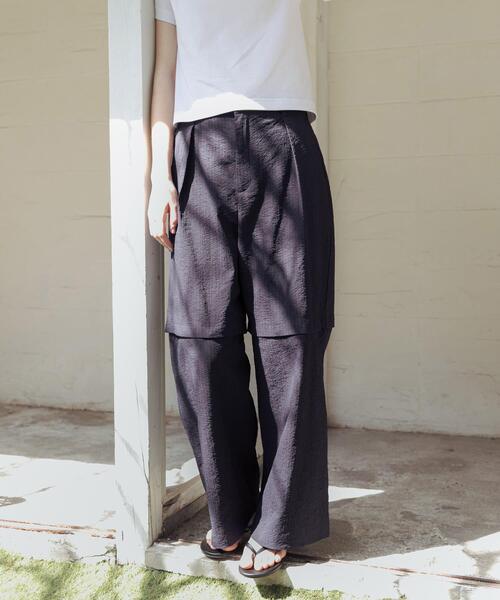URBAN RESEARCH(アーバンリサーチ)の「『別注』THOUSAND MILE×URBAN RESEARCH DETACHABLE PANTS(その他パンツ・レディース・ブラック/ブルー系その他・MEDIUM/LARGE)」の7枚目の写真