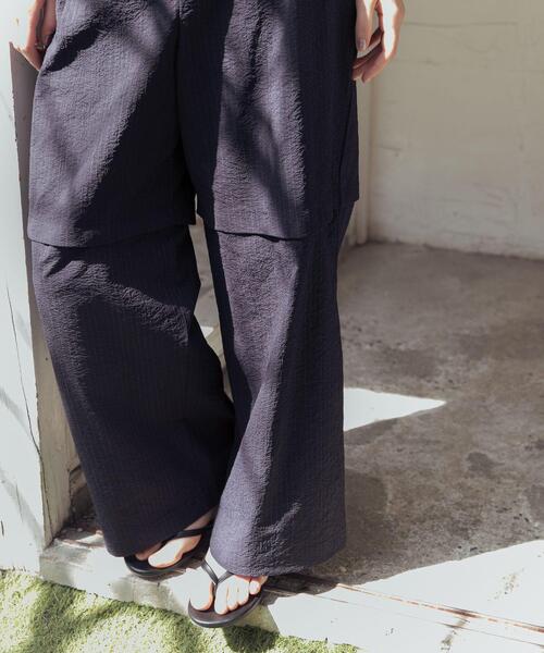URBAN RESEARCH(アーバンリサーチ)の「『別注』THOUSAND MILE×URBAN RESEARCH DETACHABLE PANTS(その他パンツ・レディース・ブラック/ブルー系その他・MEDIUM/LARGE)」の8枚目の写真
