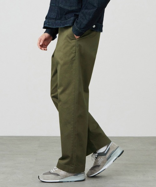 EDWIN(エドウィン)の「レギュラーストレート チノパンツ(チノパンツ・メンズ・ブラック/ベージュ/オリーブ・SMALL/MEDIUM/LARGE/X-LARGE)」の9枚目の写真
