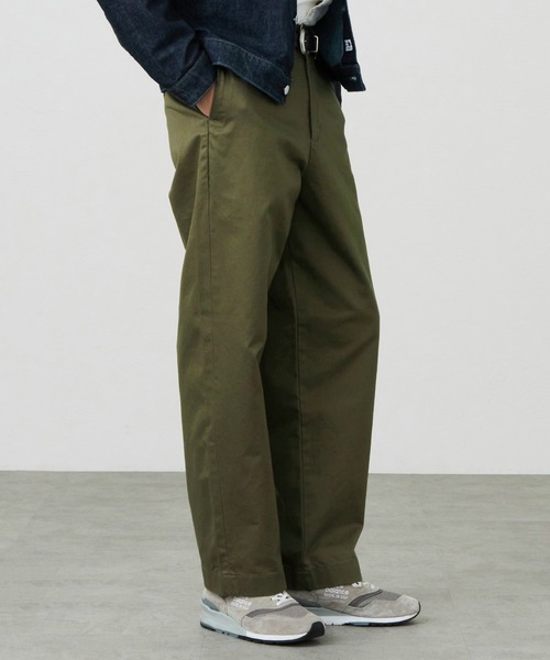 EDWIN(エドウィン)の「レギュラーストレート チノパンツ(チノパンツ・メンズ・ブラック/ベージュ/オリーブ・SMALL/MEDIUM/LARGE/X-LARGE)」の11枚目の写真