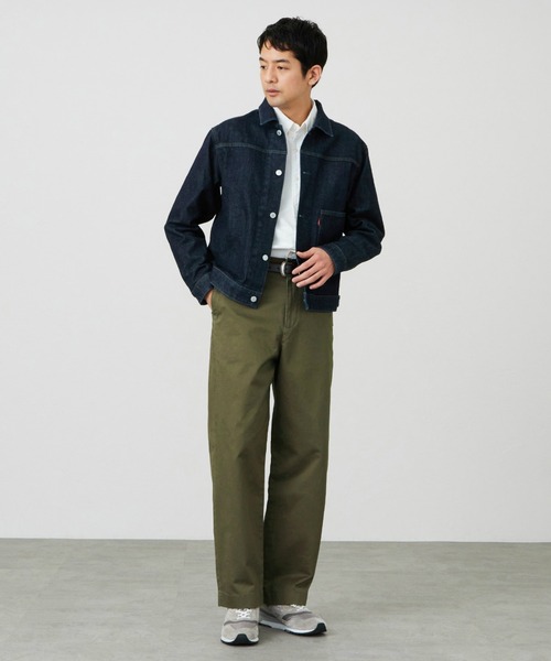 EDWIN(エドウィン)の「レギュラーストレート チノパンツ(チノパンツ・メンズ・ブラック/ベージュ/オリーブ・SMALL/MEDIUM/LARGE/X-LARGE)」の17枚目の写真