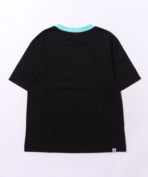 HAKKA KIDS（ハッカキッズ）の「[ジュニアサイズ]アーケードゲームプリントTシャツ（Tシャツ/カットソー・キッズ・ブラック/ブルー・150cm/140cm）」の3枚目の写真