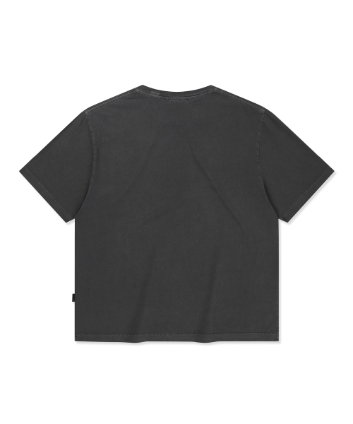 BROWNBREATH（ブラウンブレス）の「STAMP TAG PIGMENT TEE - CHARCOAL（Tシャツ/カットソー・レディース・その他・SMALL/MEDIUM/LARGE/X-LARGE）」の6枚目の写真