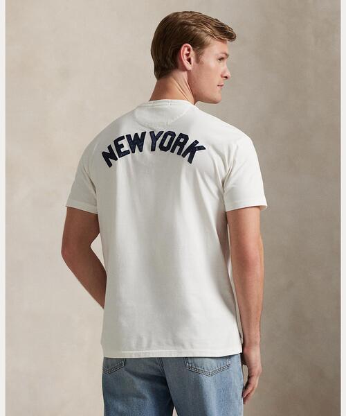POLO RALPH LAUREN(ポロ ラルフ ローレン)の「Polo Ralph Lauren ヤンキース ジャージー Tシャツ(Tシャツ/カットソー・メンズ・ホワイト・M/L)」の7枚目の写真