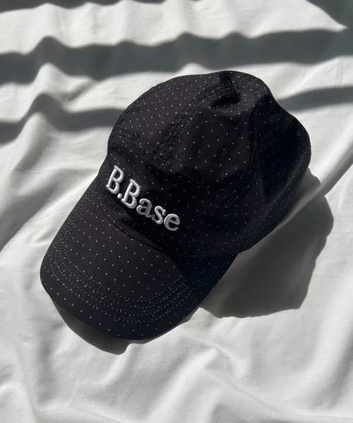 BROKEN BASE（ブロークンベース）の「ナイロンテックアノラックキャップ（キャップ・メンズ・ネイビー系/ブルー系/ブラック系・フリー）」の2枚目の写真