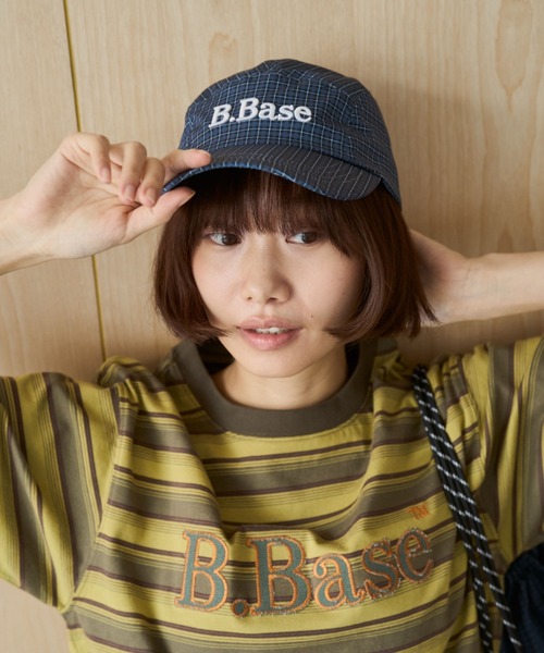 BROKEN BASE（ブロークンベース）の「ナイロンテックアノラックキャップ（キャップ・メンズ・ネイビー系/ブルー系/ブラック系・フリー）」の4枚目の写真