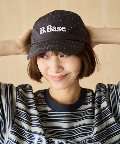 BROKEN BASE（ブロークンベース）の「ナイロンテックアノラックキャップ（キャップ・メンズ・ネイビー系/ブルー系/ブラック系・フリー）」の9枚目の写真