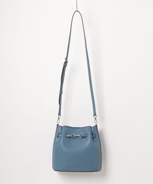 MICHAEL KORS(マイケルコース)の「CARSON コンバーチブル バケット クロスボディ スモール(ショルダーバッグ・レディース・ブルー系・FREE)」の1枚目の写真