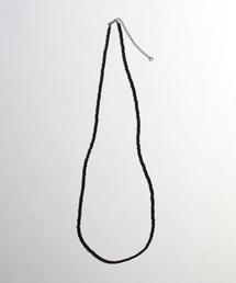 MONKEY TIME | ＜monkey time＞ ロングネックレス onyx◆(ネックレス)