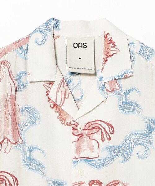 OAS(オーエーエス)の「OAS / Lorien Rocco Shirt(シャツ/ブラウス・レディース・ホワイト・X-SMALL)」の3枚目の写真