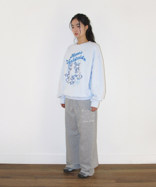 AMESWORLDWIDE（アメスワールドワイド）の「52 HOTFIX SWEAT PANTS GREY（スウェットパンツ・レディース・その他・SMALL/LARGE/MEDIUM）」の4枚目の写真