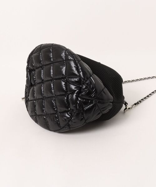 Scrap Book(スクラップブック)の「【MAISON MAVERICK PRESENTS】MAVERICK Mesh-quilting Pouch Bag(ハンドバッグ・レディース・ブラック・FREE)」の3枚目の写真
