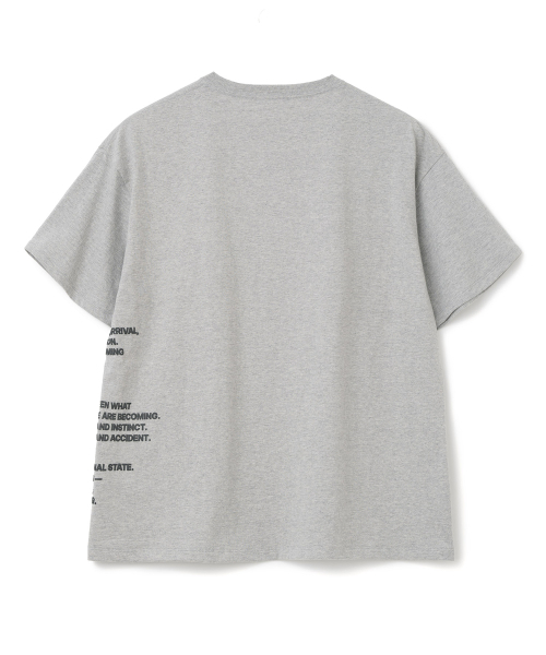 Millo Archive（ミロ アーカイブ）の「サイドタイポプリンテッドTシャツ[メランジグレー]（Tシャツ/カットソー・メンズ・その他・MEDIUM/LARGE/X-LARGE）」の6枚目の写真