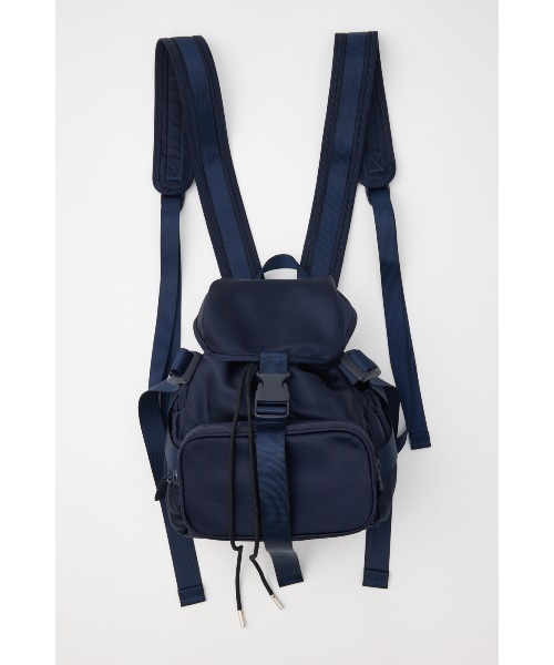 ENFOLD(エンフォルド)の「BACK-PACK(バックパック/リュック・レディース・ダークネイビー/ブラック・38)」の2枚目の写真