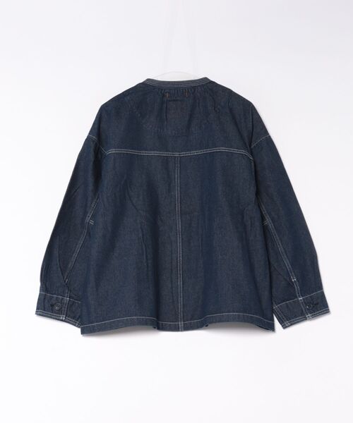 URCH RNA(アーチ アールエヌエー)の「J2193 フレンチワークのチョアジャケット(ノーカラージャケット・レディース・ワンウォッシュ・FREE)」の11枚目の写真