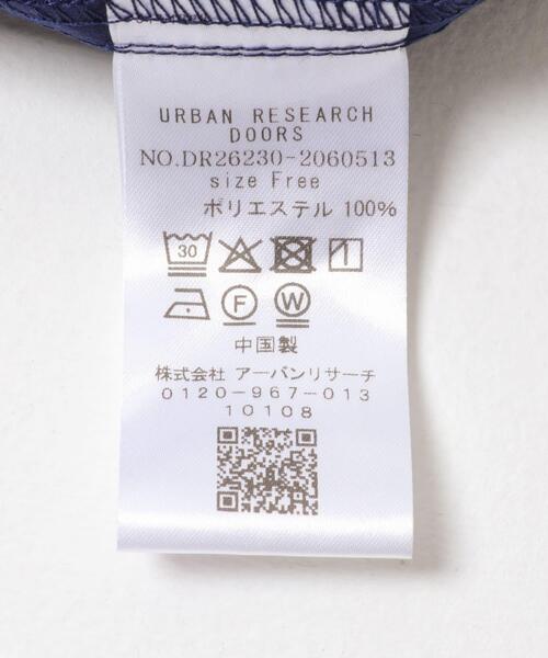 URBAN RESEARCH DOORS（アーバンリサーチドアーズ）の「ウエストタックワンピース（ワンピース・レディース・グリーン/ネイビー/スミクロ・FREE）」の4枚目の写真