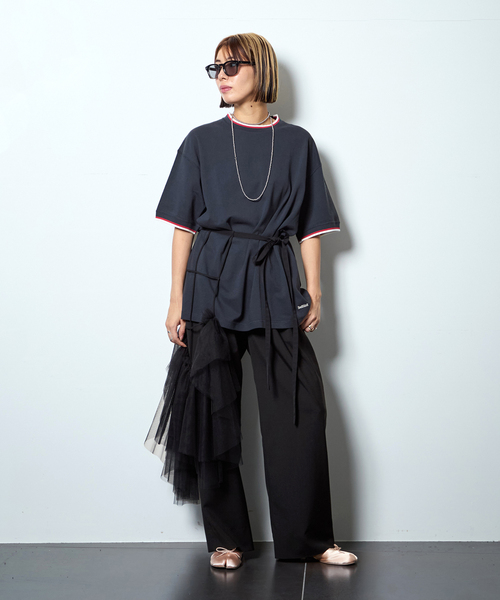 CITYSHOP(シティーショップ)の「MARGE 別注 TULLE BONE WRAP スカート(スカート・レディース・ブラック・34)」の18枚目の写真