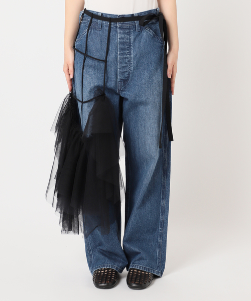 CITYSHOP(シティーショップ)の「MARGE 別注 TULLE BONE WRAP スカート(スカート・レディース・ブラック・34)」の19枚目の写真