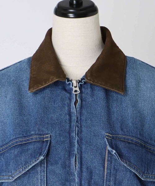 DRESSLAVE(ドレスレイブ)の「lyocell denim short jacket(リヨセルデニムショート丈ジャケット)(デニムジャケット・レディース・インディゴブルー・38)」の14枚目の写真