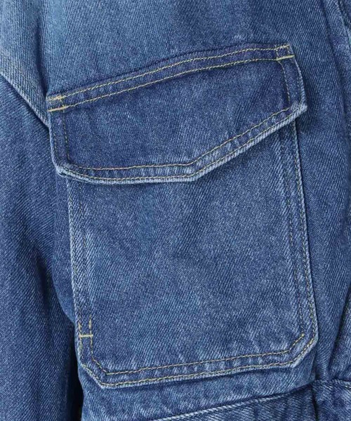 DRESSLAVE(ドレスレイブ)の「lyocell denim short jacket(リヨセルデニムショート丈ジャケット)(デニムジャケット・レディース・インディゴブルー・38)」の15枚目の写真