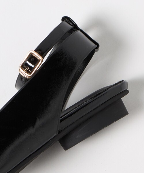 BEAUTY&YOUTH UNITED ARROWS（ビューティーアンドユースユナイテッドアローズ）の「サムフリー アンクルストラップ サンダル（サンダル・レディース・ブラック/ライトピンク・38/36/37）」の8枚目の写真