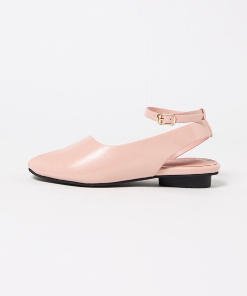 BEAUTY&YOUTH UNITED ARROWS（ビューティーアンドユースユナイテッドアローズ）の「サムフリー アンクルストラップ サンダル（サンダル・レディース・ブラック/ライトピンク・38/36/37）」の9枚目の写真