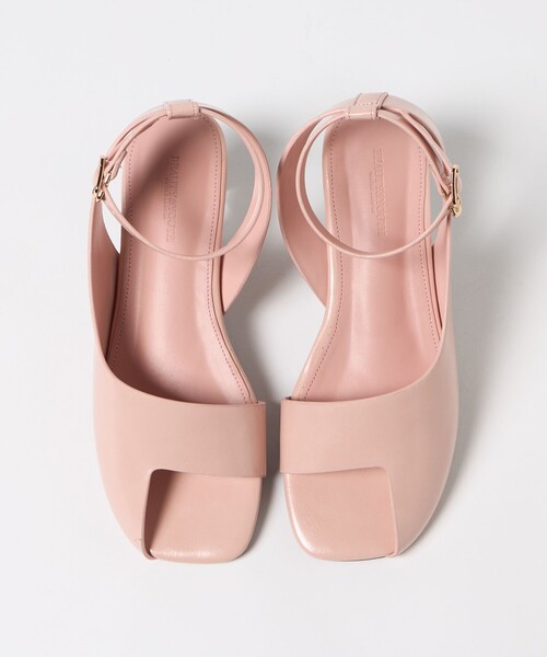 BEAUTY&YOUTH UNITED ARROWS（ビューティーアンドユースユナイテッドアローズ）の「サムフリー アンクルストラップ サンダル（サンダル・レディース・ブラック/ライトピンク・38/36/37）」の11枚目の写真