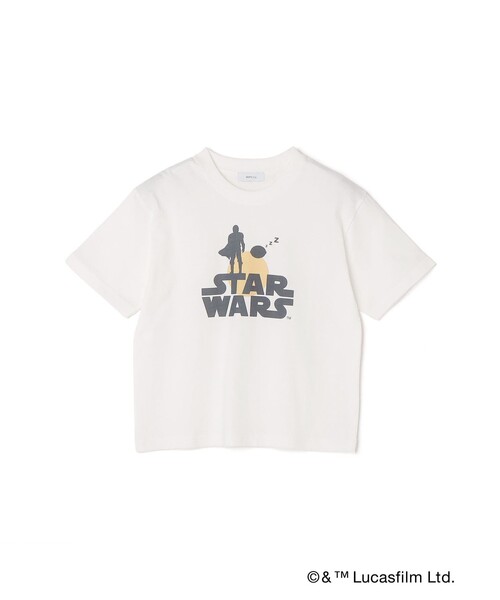 SHIPS any（シップス エニィ）の「SHIPS any: [STAR WARS / スター・ウォーズ] グラフィック Tシャツ <KIDS>（Tシャツ/カットソー・キッズ・ホワイト系その他/ストーン/ホワイト・150/140/130/120）」の2枚目の写真