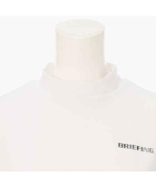 BRIEFING(ブリーフィング)の「WOMEN'S SIDE TWISTED HIGHNECK (リラックスフィット)(ゴルフグッズ・レディース・ブラック/ホワイト・S/M)」の5枚目の写真