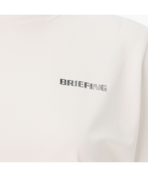 BRIEFING(ブリーフィング)の「WOMEN'S SIDE TWISTED HIGHNECK (リラックスフィット)(ゴルフグッズ・レディース・ブラック/ホワイト・S/M)」の6枚目の写真