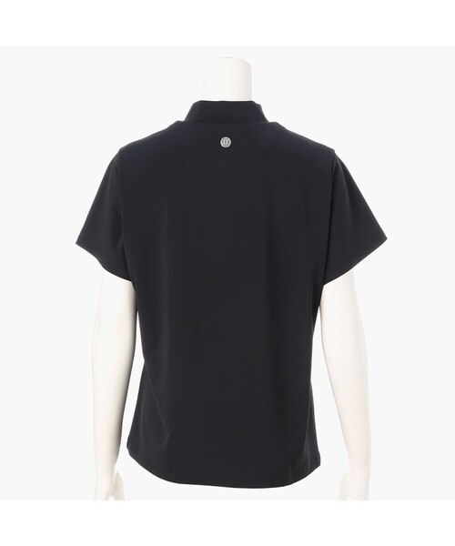BRIEFING(ブリーフィング)の「WOMEN'S SIDE TWISTED HIGHNECK (リラックスフィット)(ゴルフグッズ・レディース・ブラック/ホワイト・S/M)」の11枚目の写真