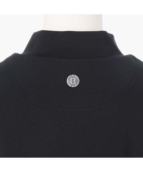 BRIEFING(ブリーフィング)の「WOMEN'S SIDE TWISTED HIGHNECK (リラックスフィット)(ゴルフグッズ・レディース・ブラック/ホワイト・S/M)」の12枚目の写真