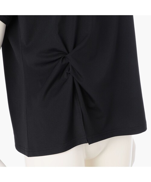 BRIEFING(ブリーフィング)の「WOMEN'S SIDE TWISTED HIGHNECK (リラックスフィット)(ゴルフグッズ・レディース・ブラック/ホワイト・S/M)」の17枚目の写真